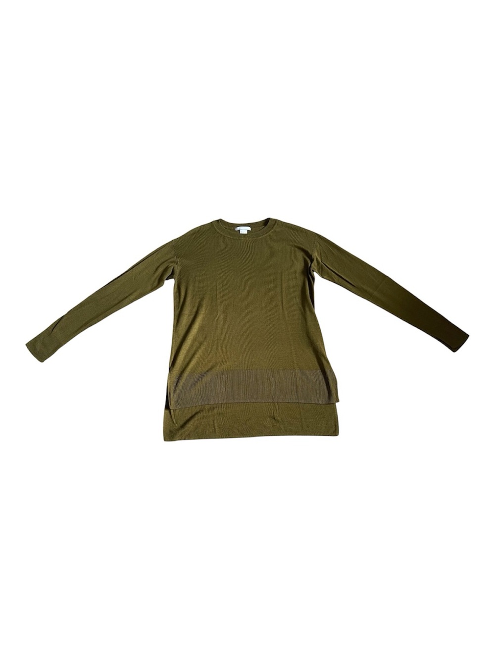 H&M Olive Green Long Sleeve Knit Sweater